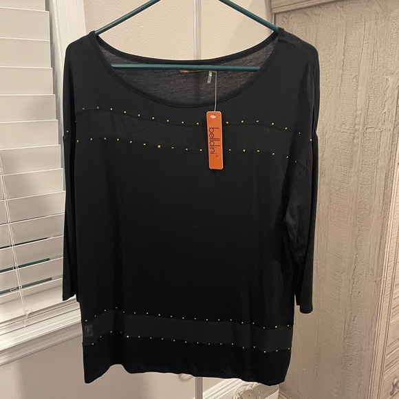 NWT Belldini Embellished Top - Picture 1 of 4